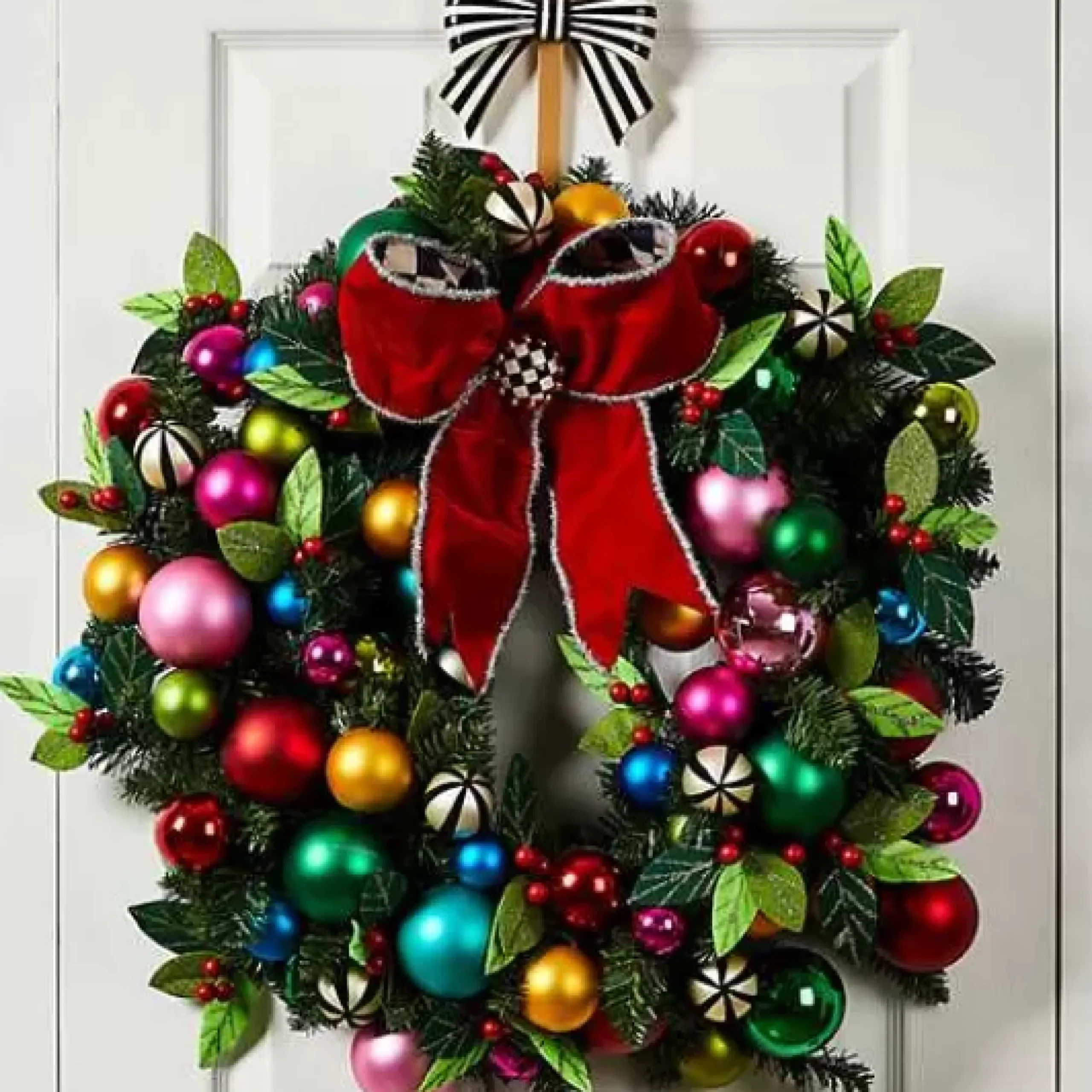 MacKenzie-Childs Jubilee Wreath< Holiday|Greenery & Florals