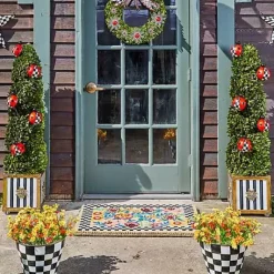 MacKenzie-Childs Kira's Garden Entrance Mat< Spring|Outdoor