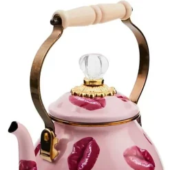 MacKenzie-Childs Kiss Me 2 Quart Tea Kettle< Fall Entertaining|Tea Kettles