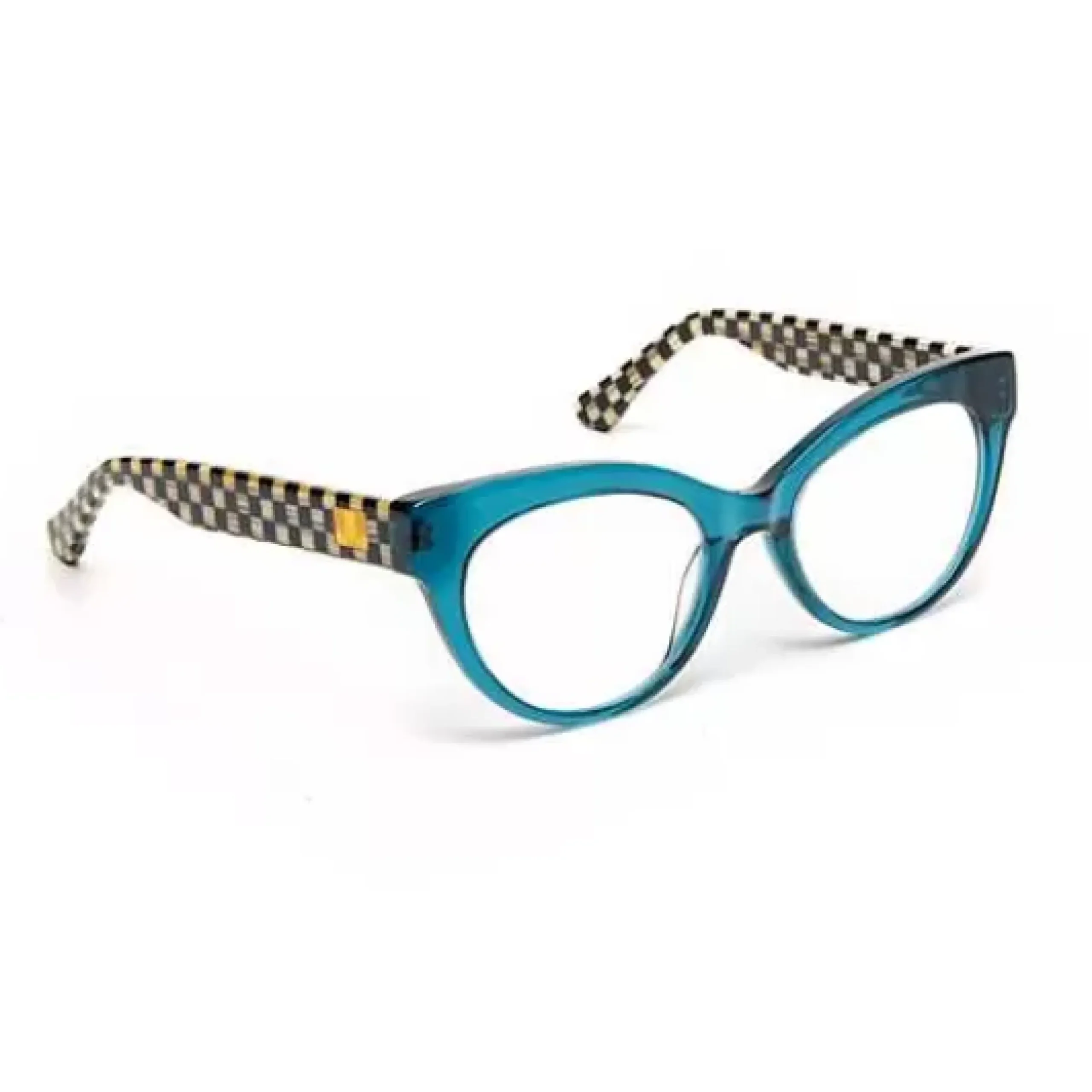 MacKenzie-Childs Kitty Readers - Turquoise - x1.5< Accessories