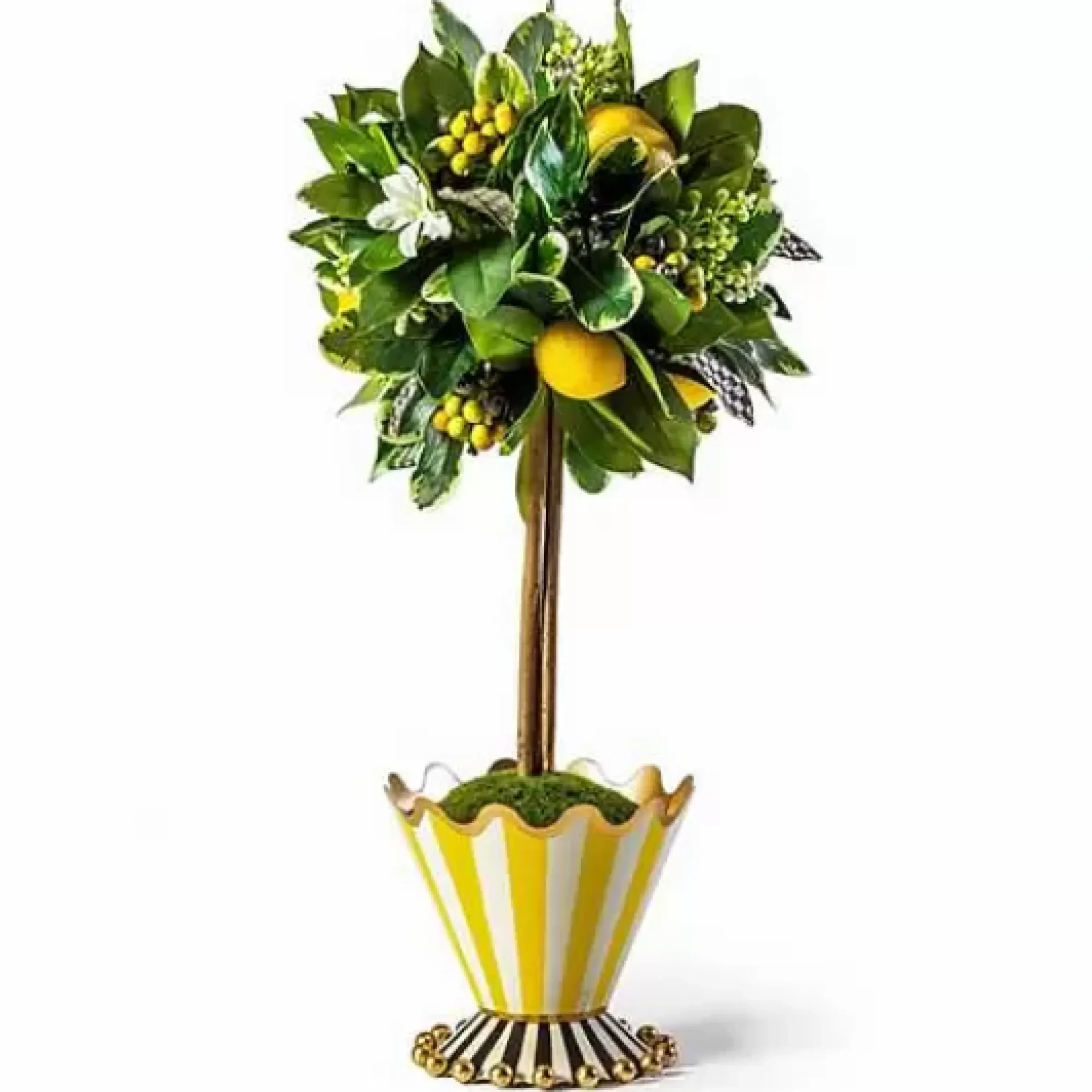 MacKenzie-Childs Lemon Tabletop Topiary< Spring|Greenery & Florals