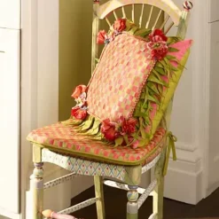 MacKenzie-Childs Light Flower Basket Side Chair< Dining Room & Kitchen