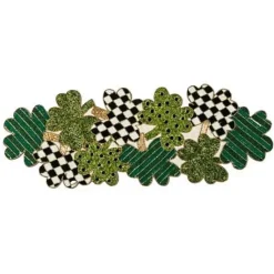 MacKenzie-Childs Lucky Clover Beaded Runner< Spring|Kitchen & Table Linens