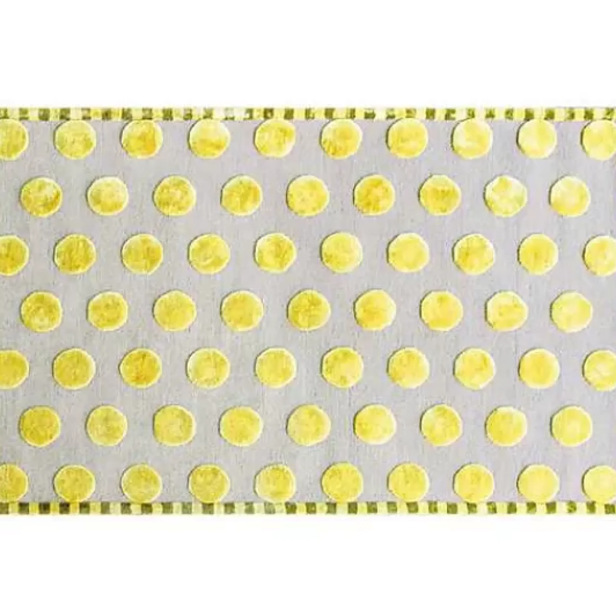 MacKenzie-Childs Macro Dot Chartreuse Rug - 5' x 8'< Rugs