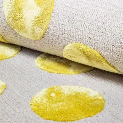 MacKenzie-Childs Macro Dot Chartreuse Rug - 5' x 8'< Rugs