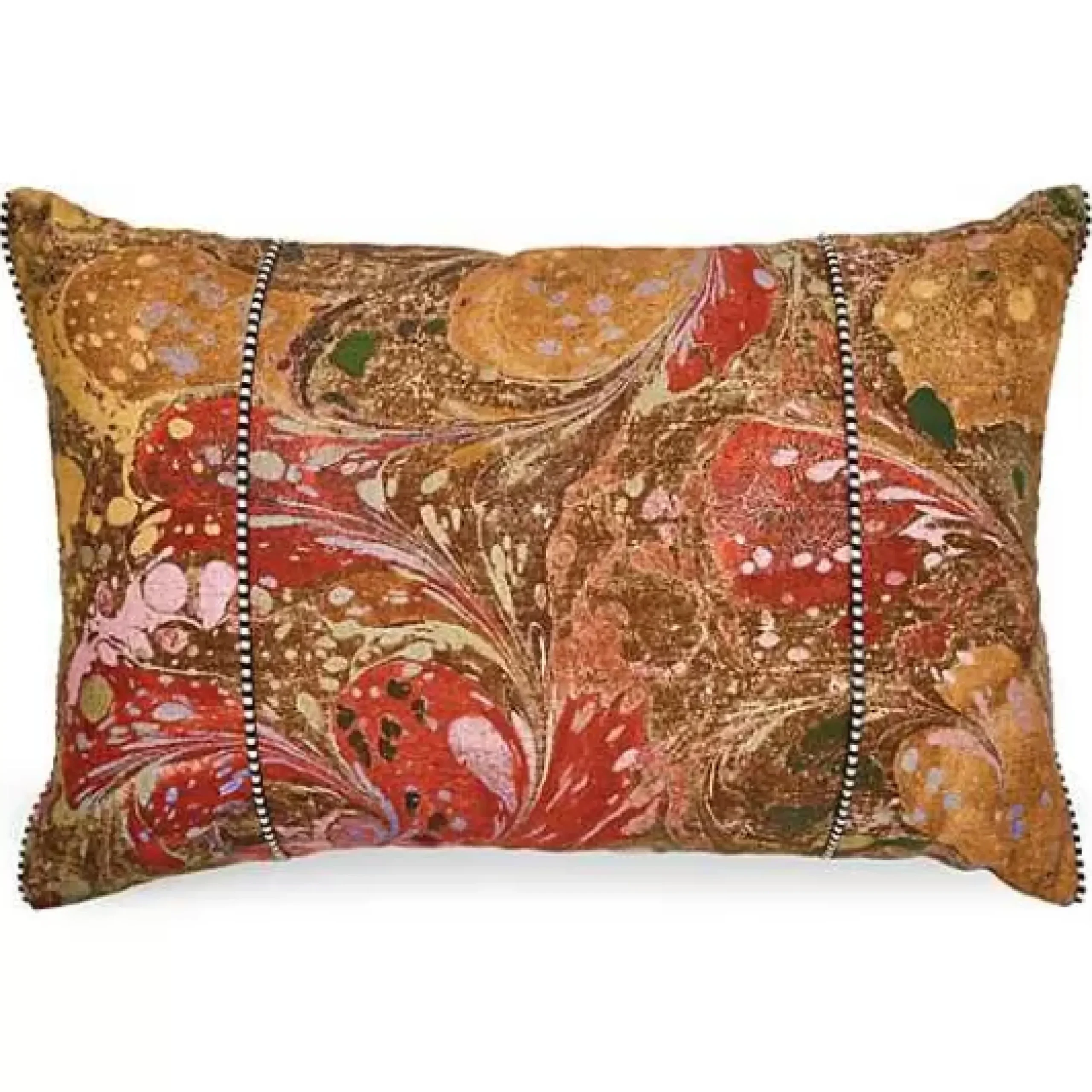 MacKenzie-Childs Marbleized Lumbar Pillow< Pillows, Throws, & Cushions