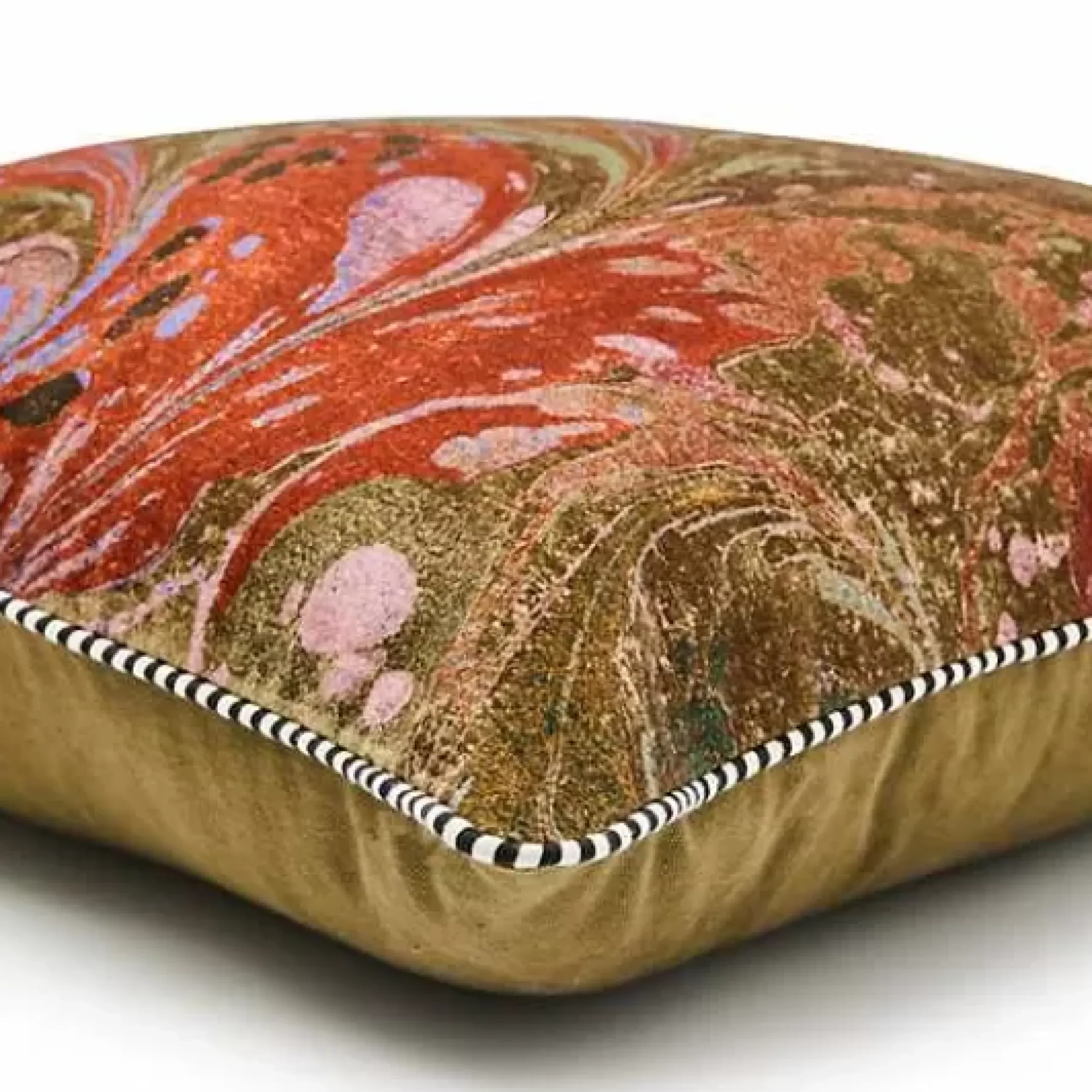 MacKenzie-Childs Marbleized Throw Pillow< Pillows, Throws, & Cushions