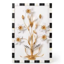 MacKenzie-Childs Marquee Daffodil Wall Art< Room Accents