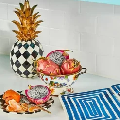 MacKenzie-Childs Marquee Pineapple< Room Accents