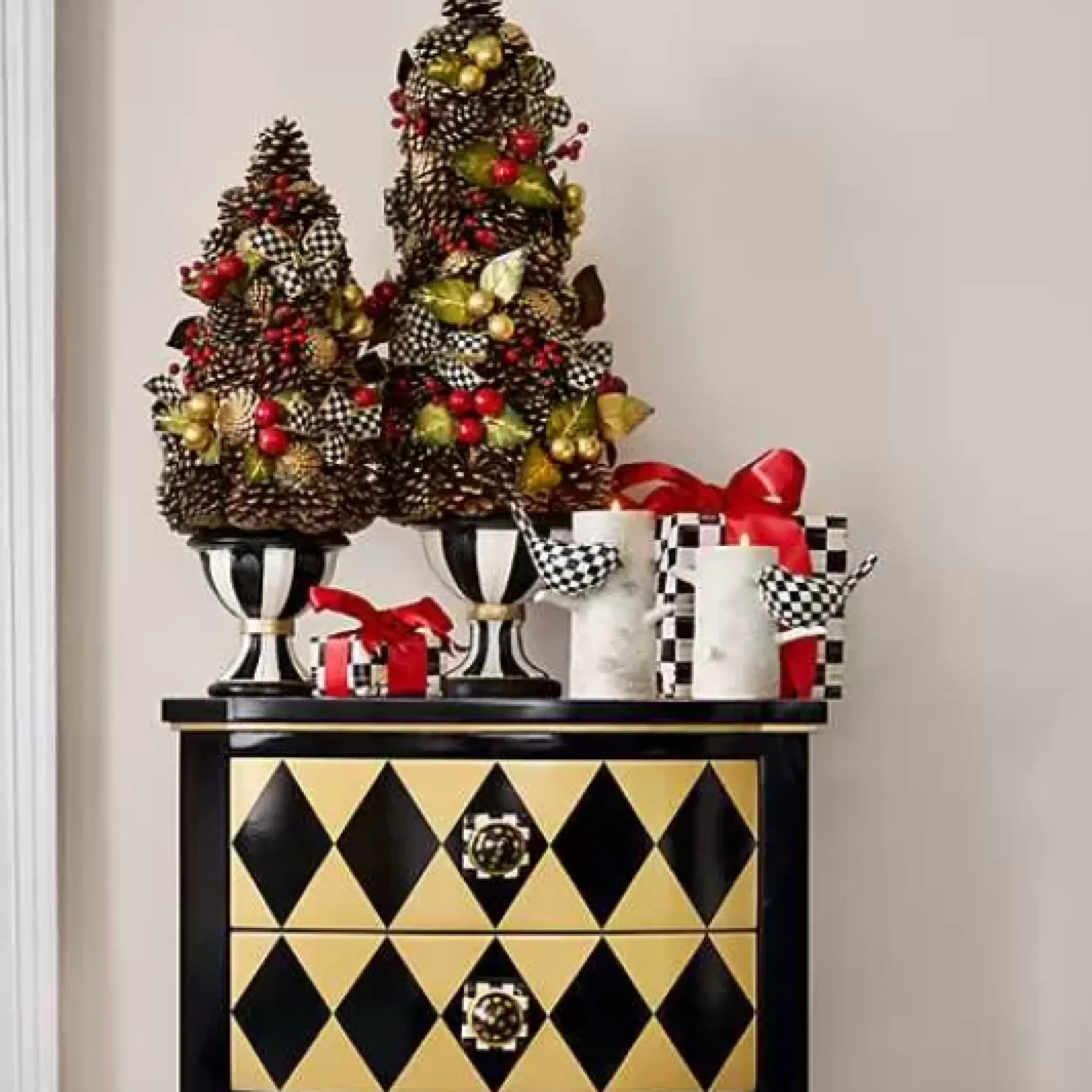 MacKenzie-Childs Masquerade Accent Chest< Storage Furniture