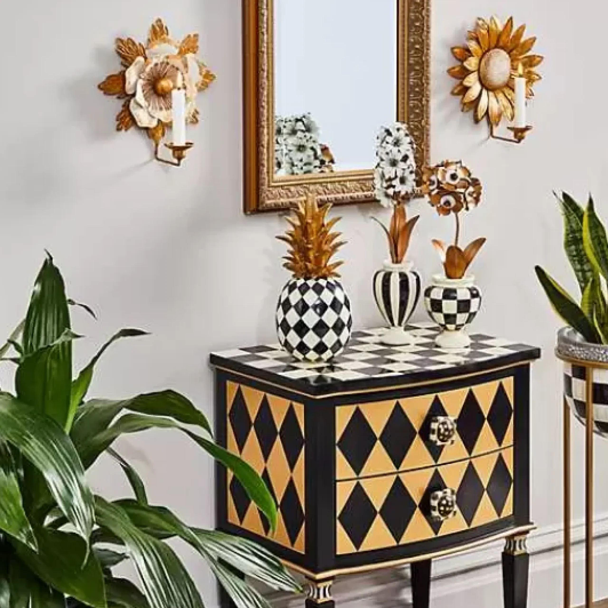 MacKenzie-Childs Masquerade Accent Chest< Storage Furniture