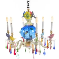 MacKenzie-Childs Merrifield Small Chandelier< Lighting