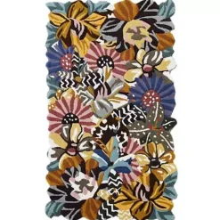 MacKenzie-Childs Milano Floral 3' x 5' Rug< Rugs