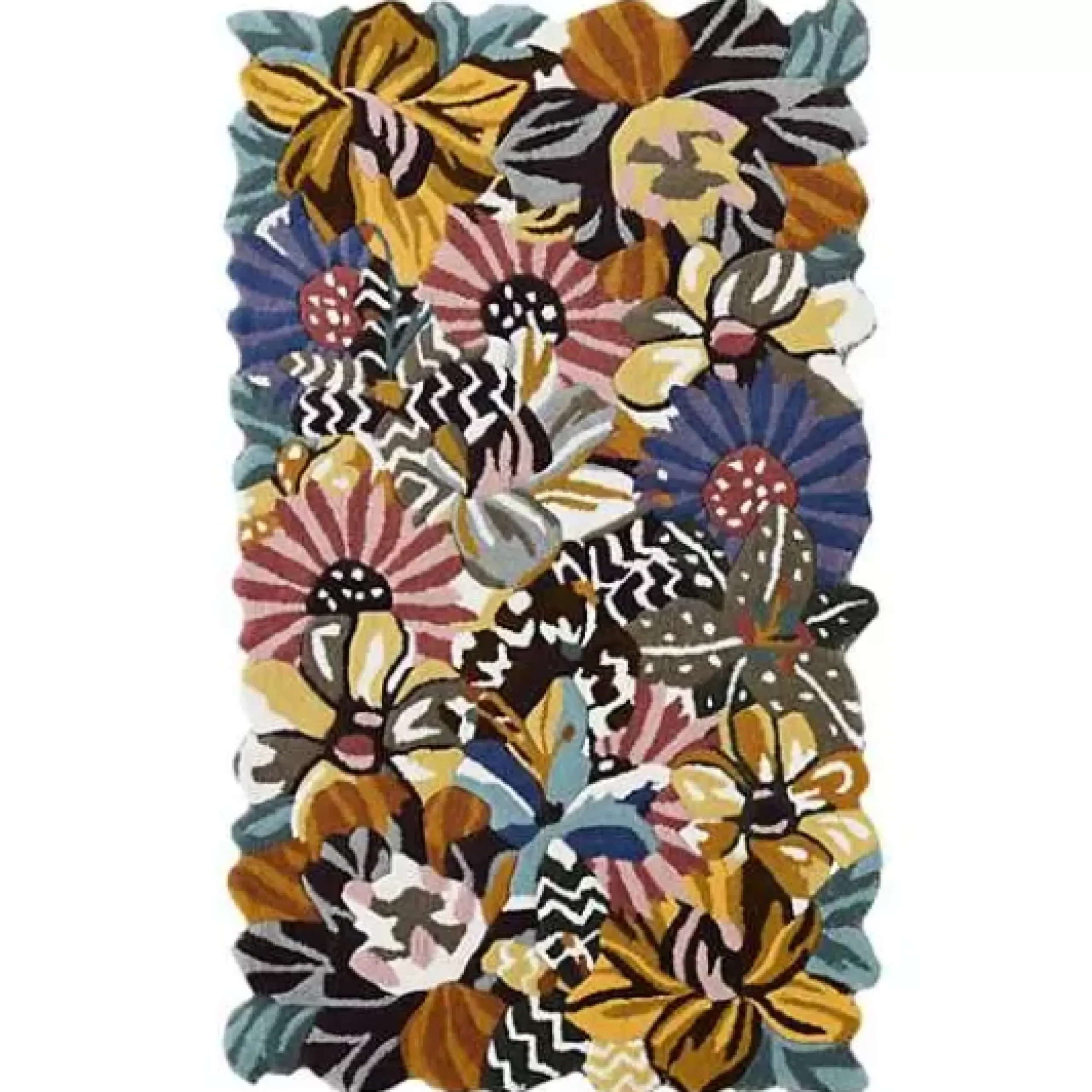 MacKenzie-Childs Milano Floral 3' x 5' Rug< Rugs