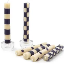 MacKenzie-Childs Mini Royal Dinner Candles, Set of 6< Candles & Fragrances|Table Accessories