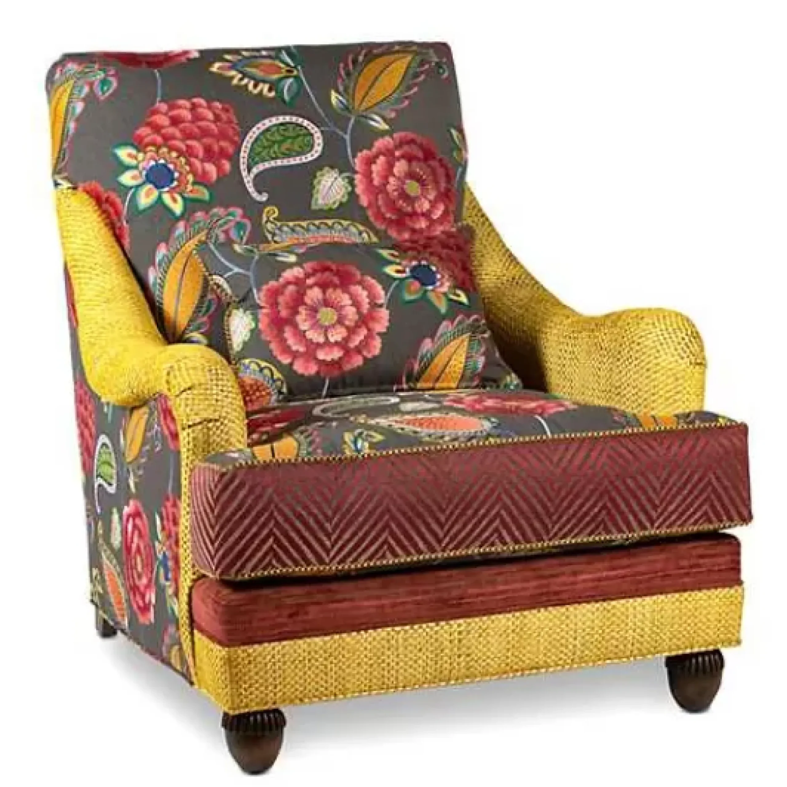 MacKenzie-Childs Modern Naturalist Reading Chair< Living Room