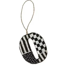MacKenzie-Childs Monogram Beaded O Ornament< Holiday