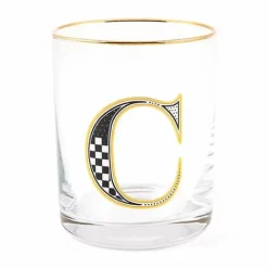 MacKenzie-Childs Monogram Tumbler - C< Holiday|Drinkware