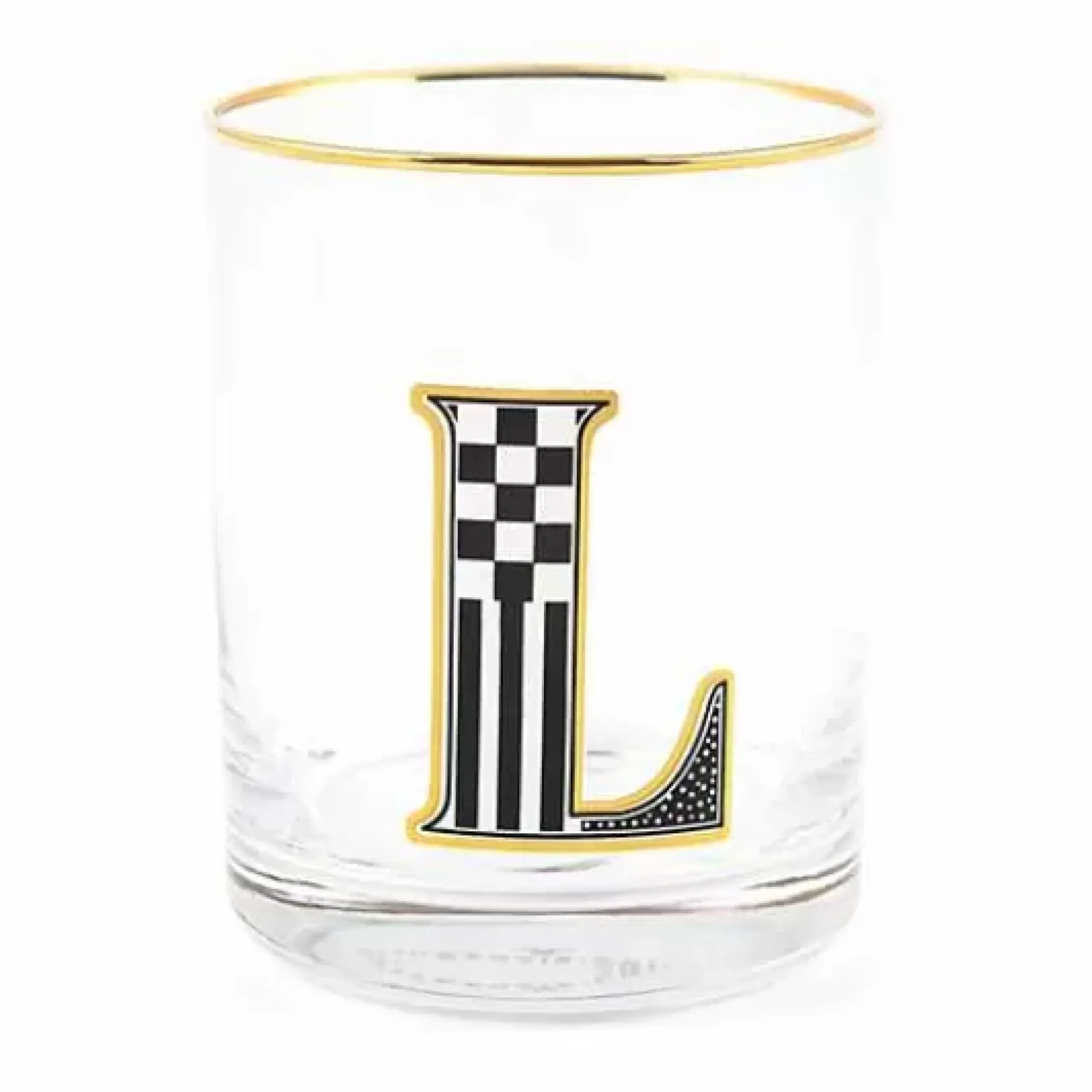 MacKenzie-Childs Monogram Tumbler - L< Holiday|Drinkware