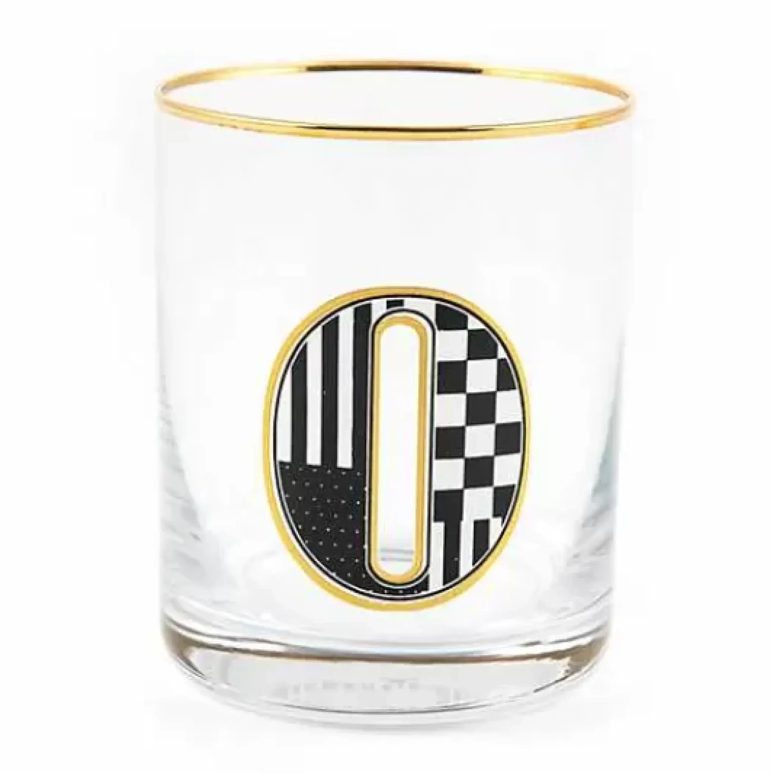MacKenzie-Childs Monogram Tumbler - O< Holiday|Drinkware