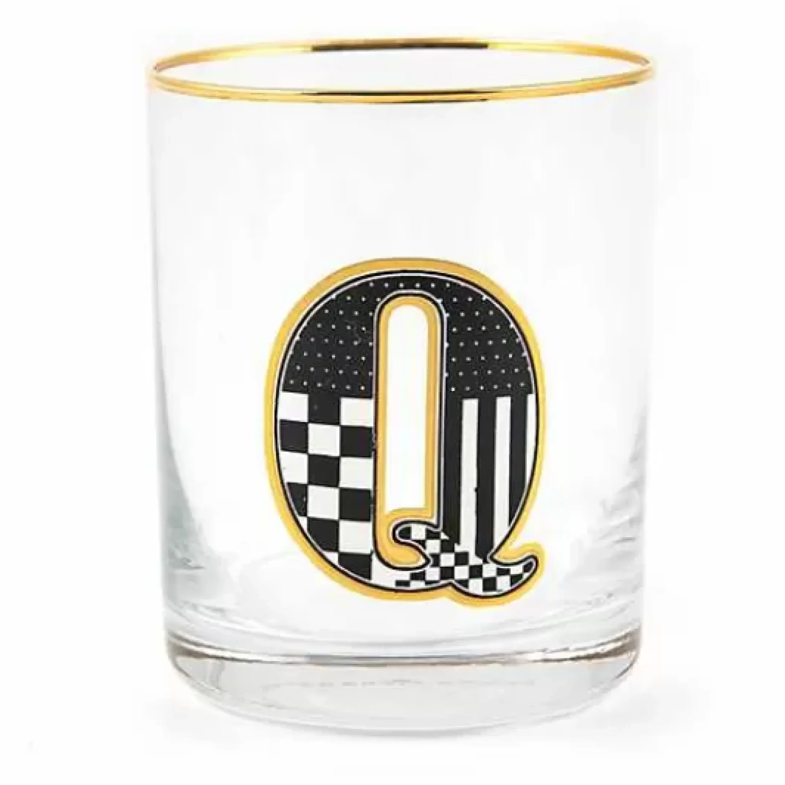 MacKenzie-Childs Monogram Tumbler - Q< Holiday|Drinkware