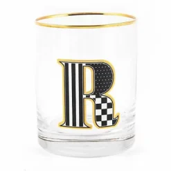 MacKenzie-Childs Monogram Tumbler - R< Holiday|Drinkware