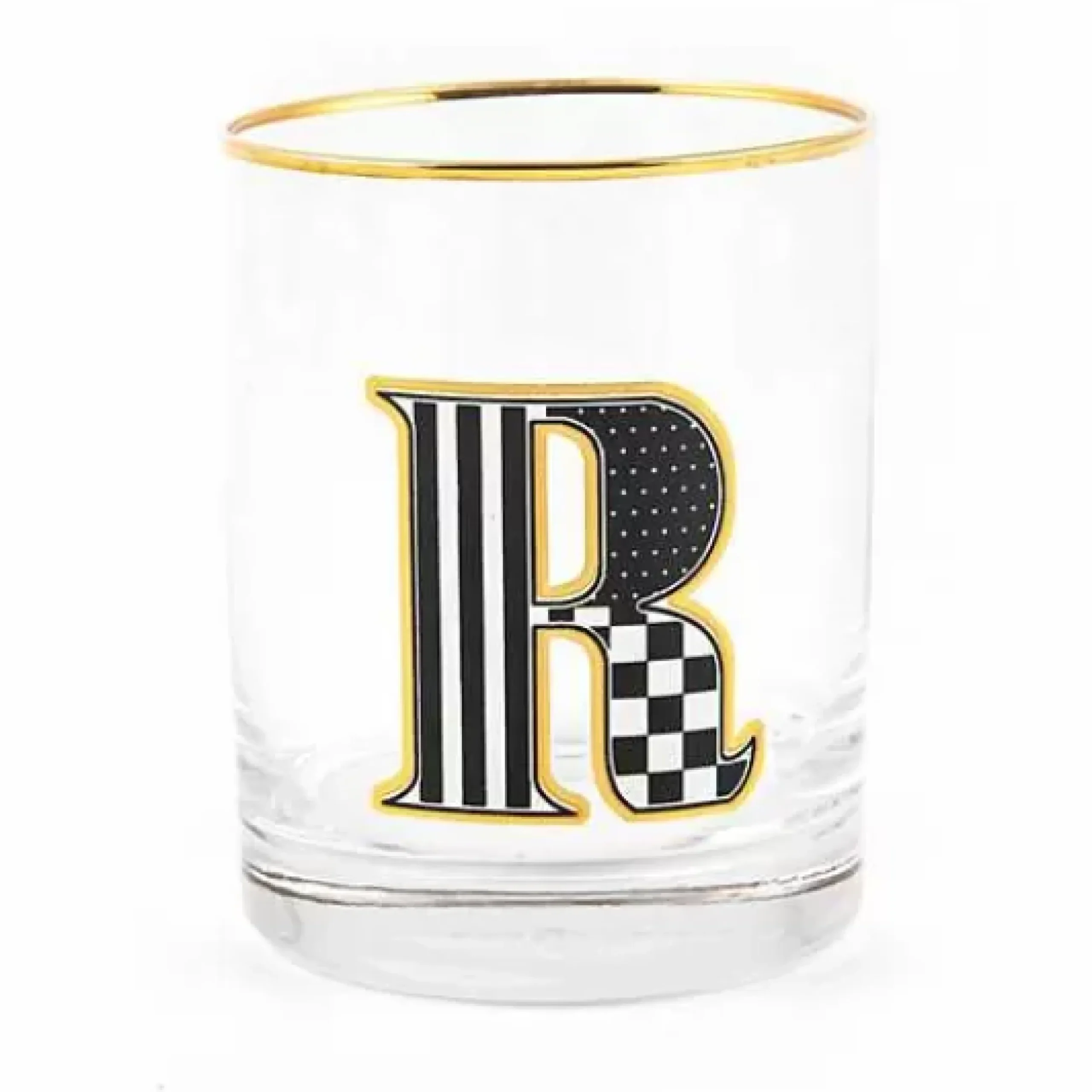 MacKenzie-Childs Monogram Tumbler - R< Holiday|Drinkware