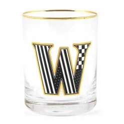 MacKenzie-Childs Monogram Tumbler - W< Holiday|Drinkware