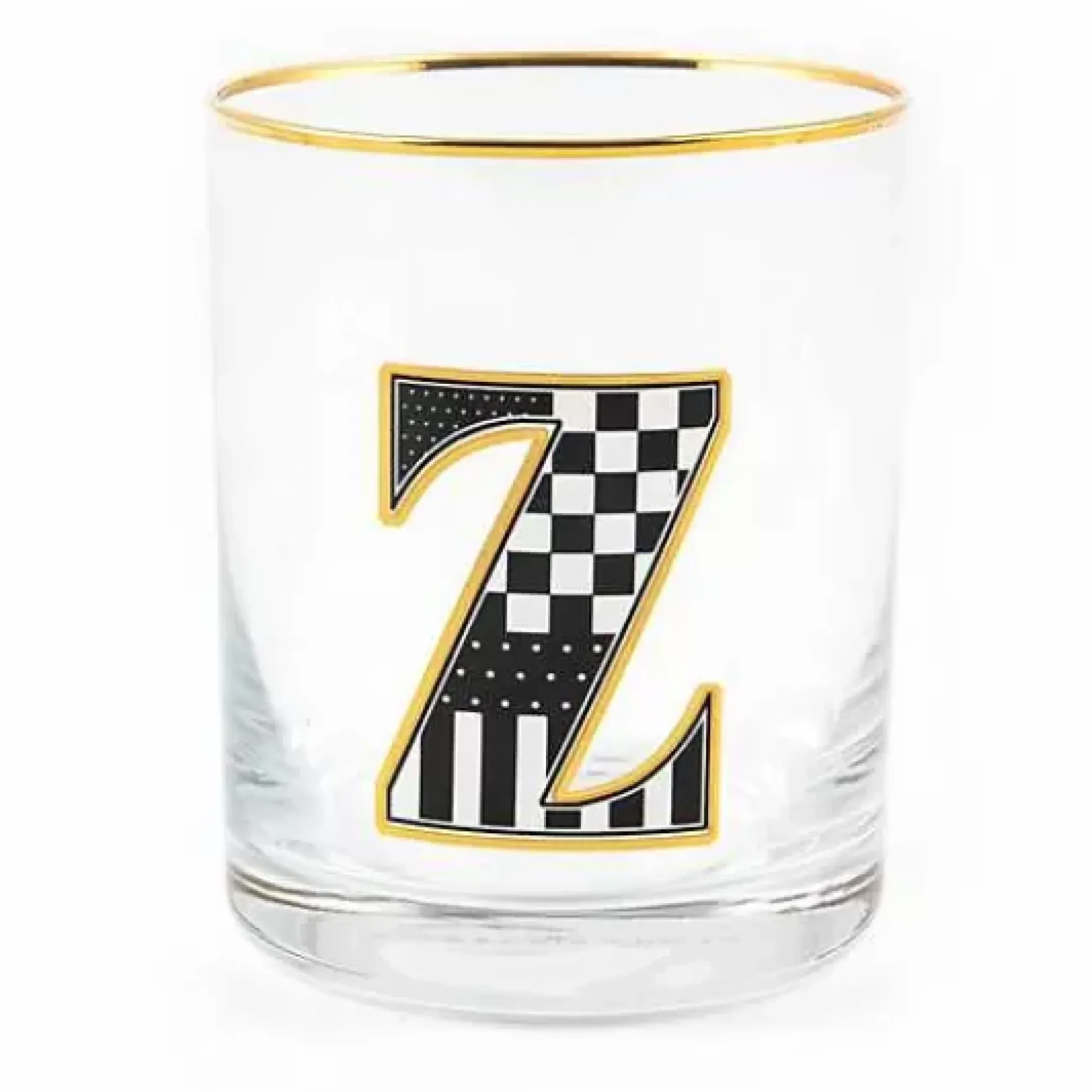 MacKenzie-Childs Monogram Tumbler - Z< Holiday|Drinkware