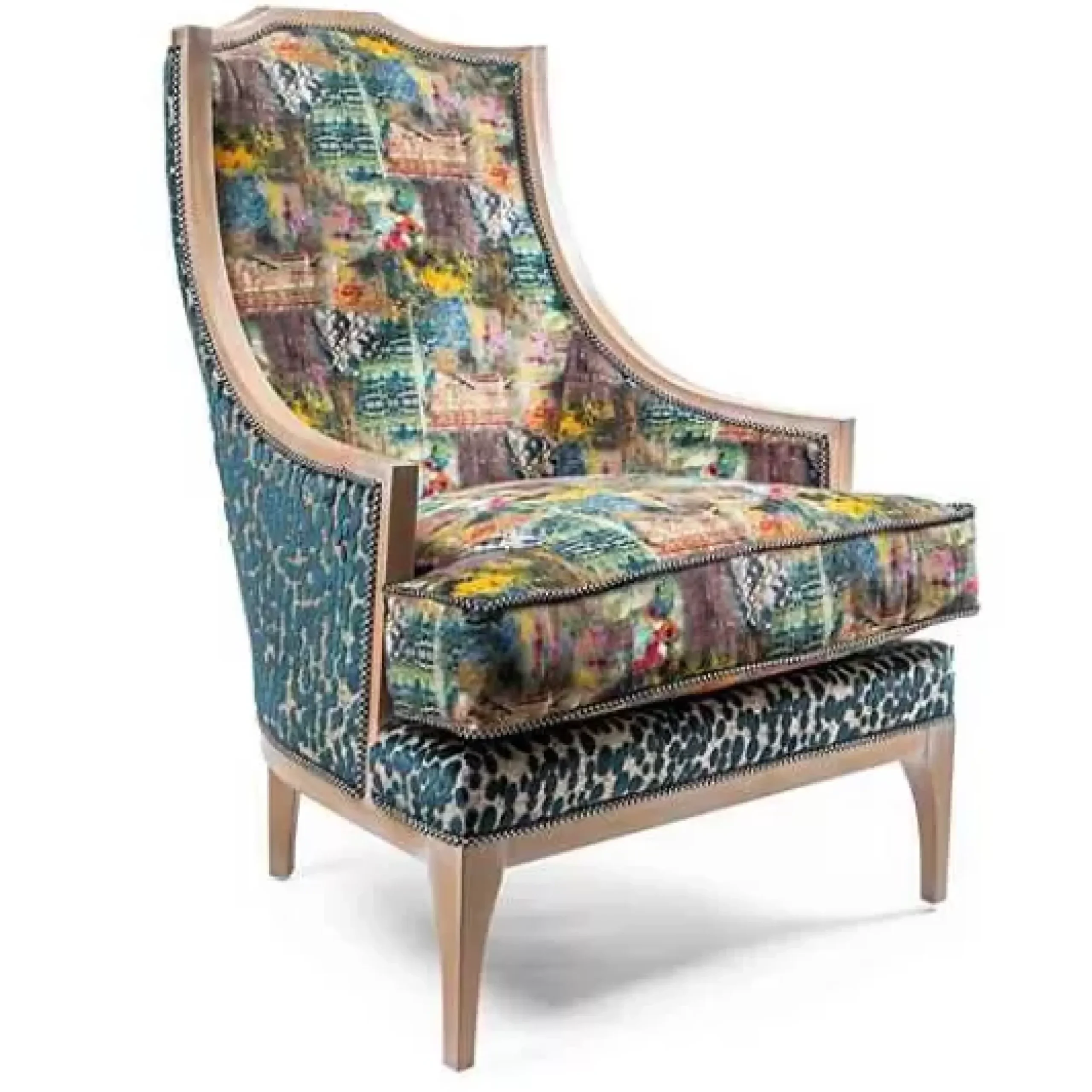 MacKenzie-Childs Mosaic Chair< Living Room