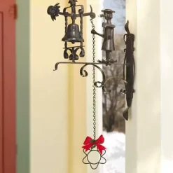 MacKenzie-Childs Mrs. Powers Dinner Door Bell< Spring|Outdoor
