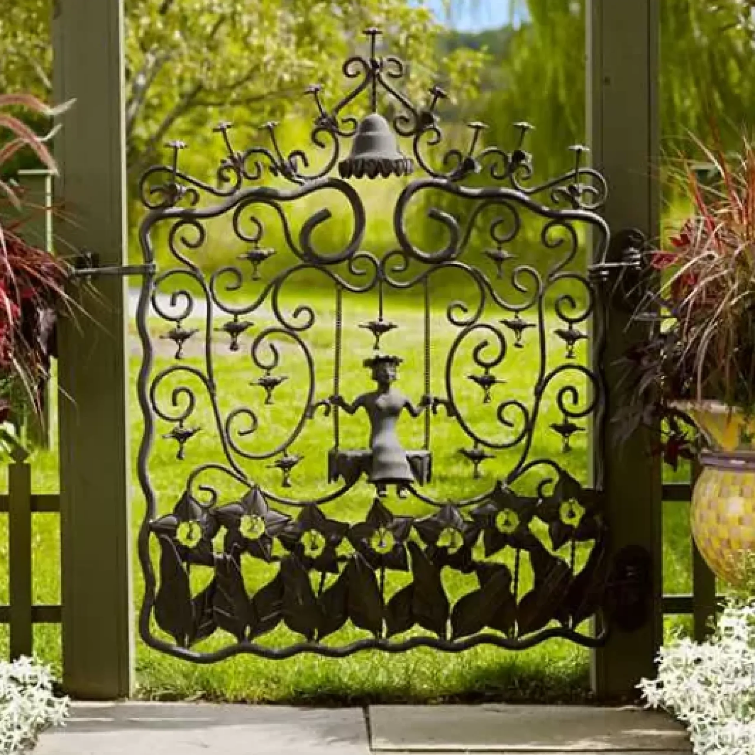 MacKenzie-Childs Mrs. Powers Garden Gate< Spring|Outdoor