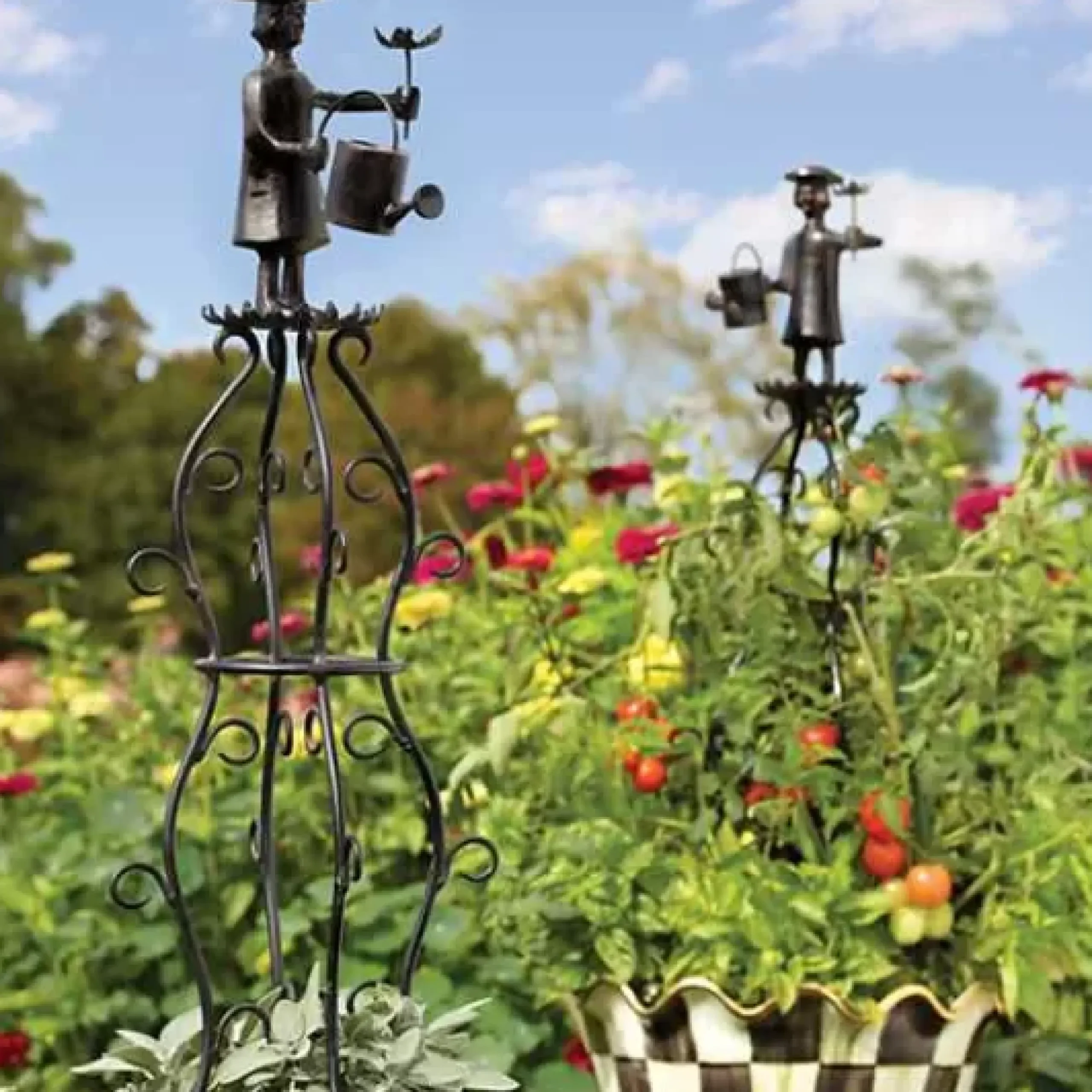 MacKenzie-Childs Mrs. Powers Tuteur< Spring|Outdoor