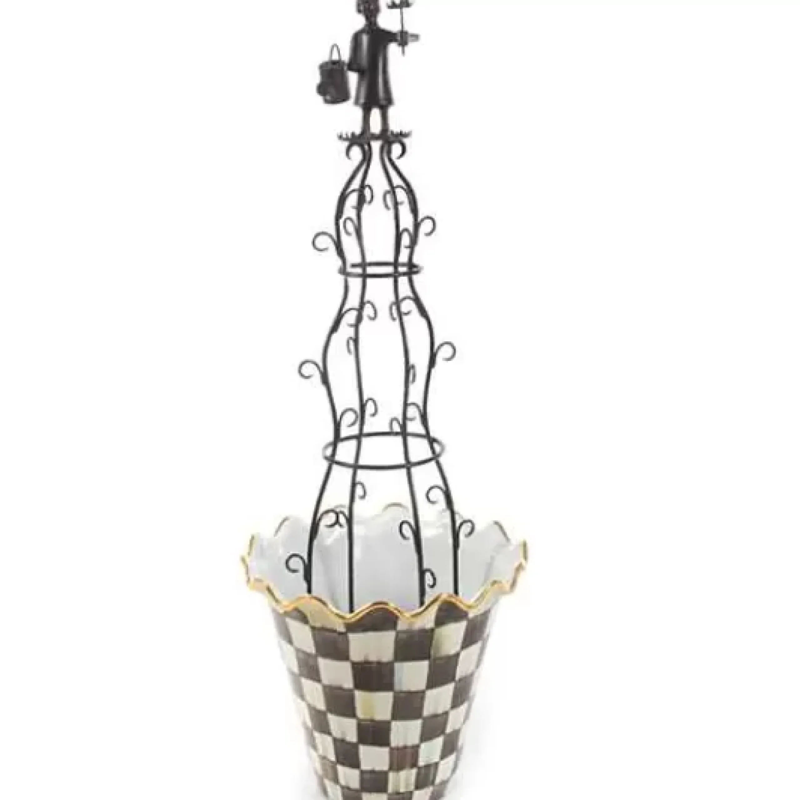 MacKenzie-Childs Mrs. Powers Tuteur< Spring|Outdoor