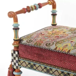 MacKenzie-Childs Musette 2' Bench< Entryway Furniture|Living Room