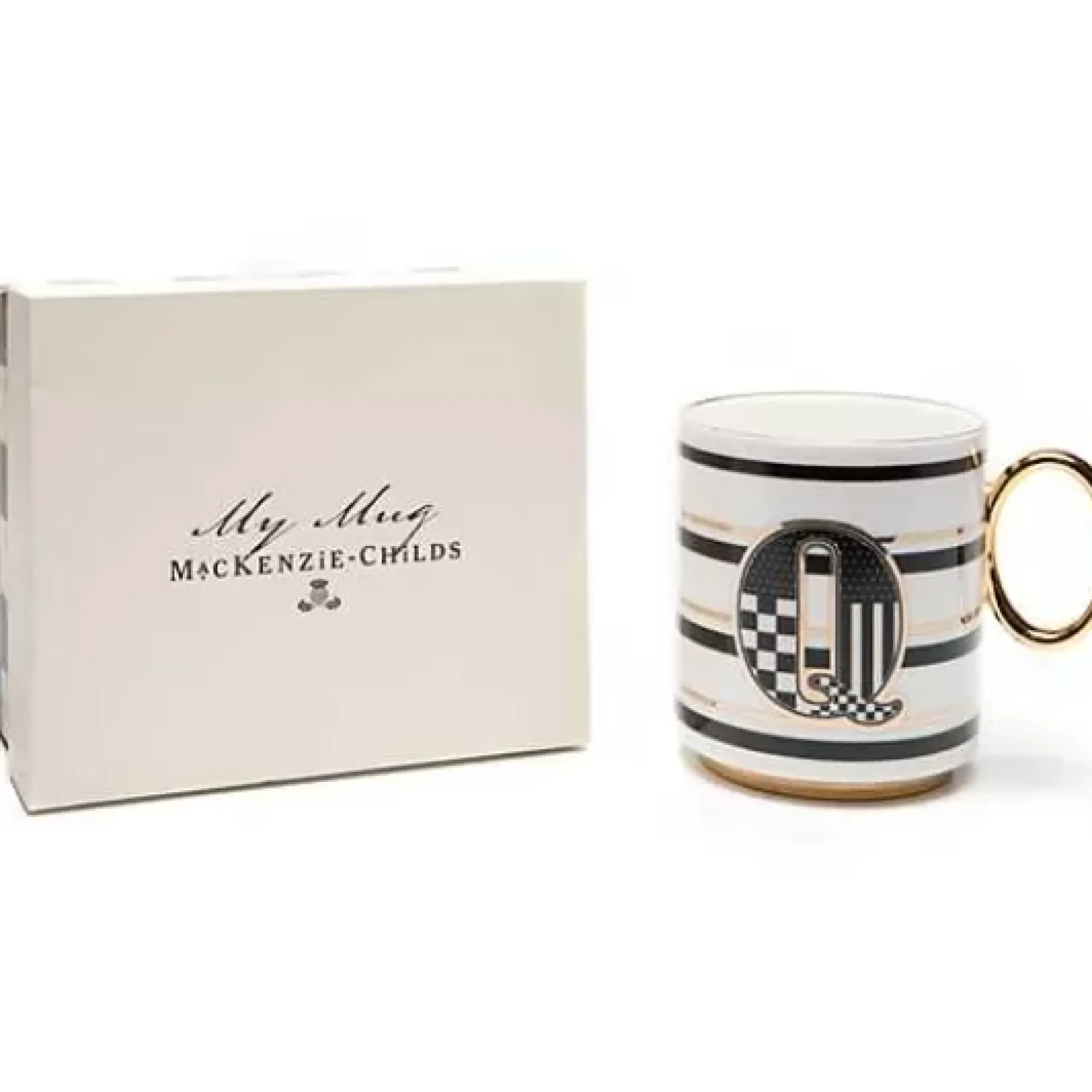 MacKenzie-Childs My Mug - Q< Drinkware|Dinnerware & Flatware
