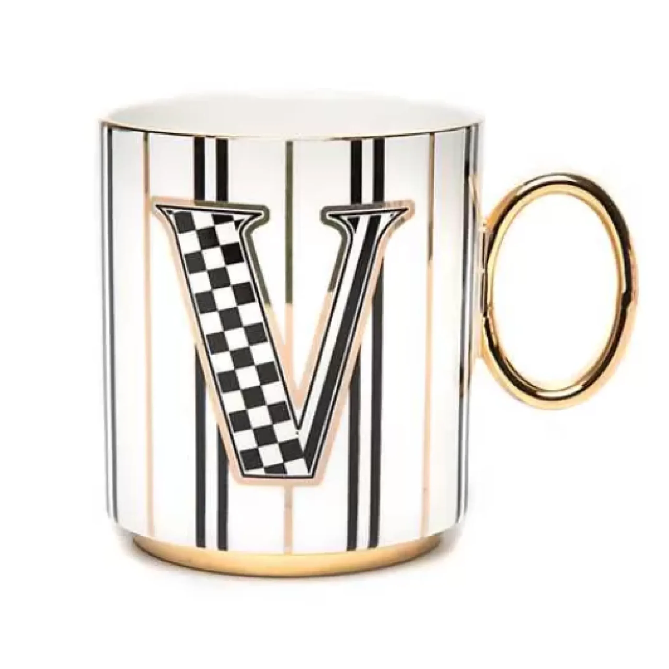 MacKenzie-Childs My Mug - V< Drinkware|Dinnerware & Flatware