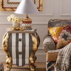 MacKenzie-Childs Nightshade Bombay< Living Room