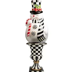 MacKenzie-Childs Nostalgia Snowman Trophy Figure< Holiday|Outdoor