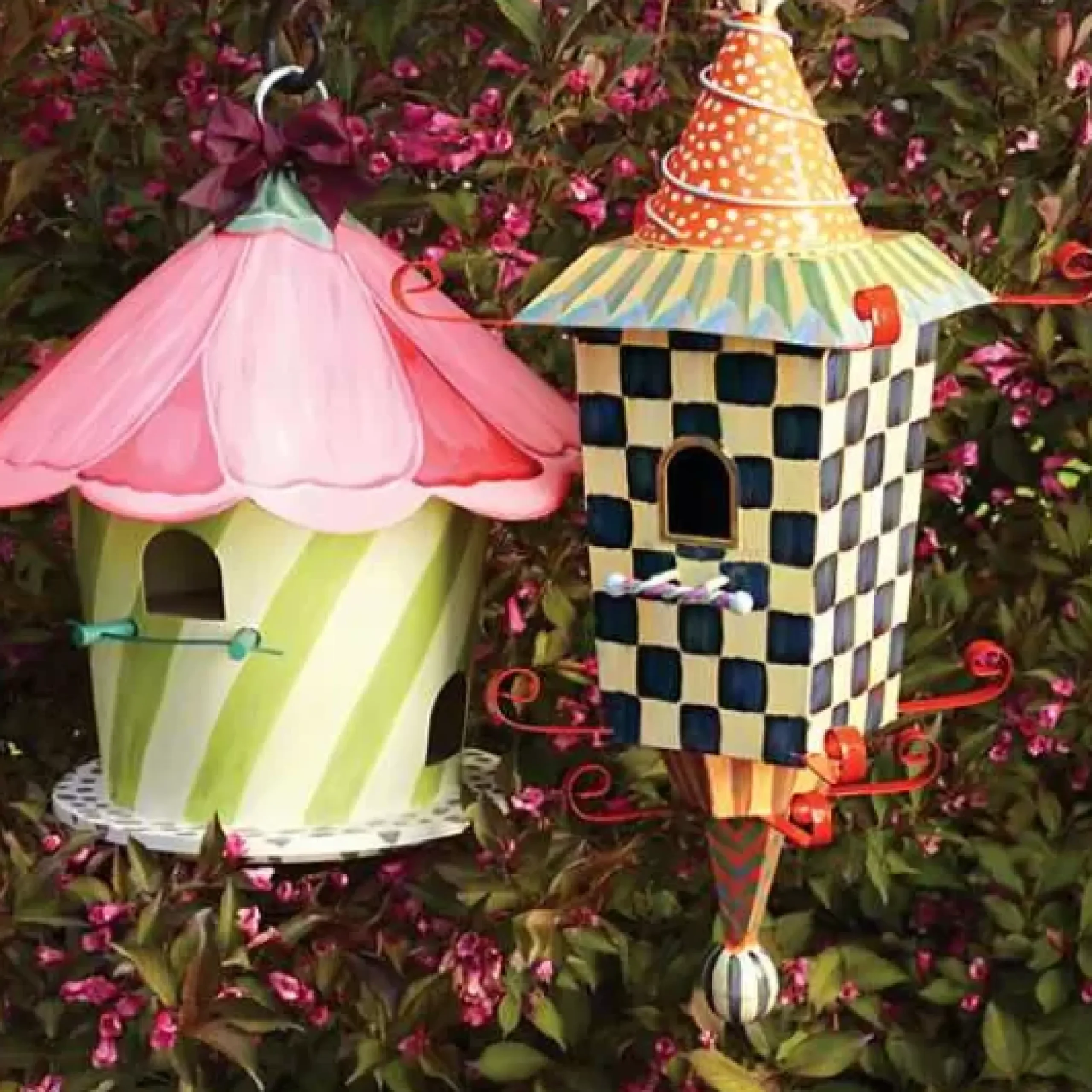 MacKenzie-Childs Pagoda Birdhouse< Spring|Outdoor