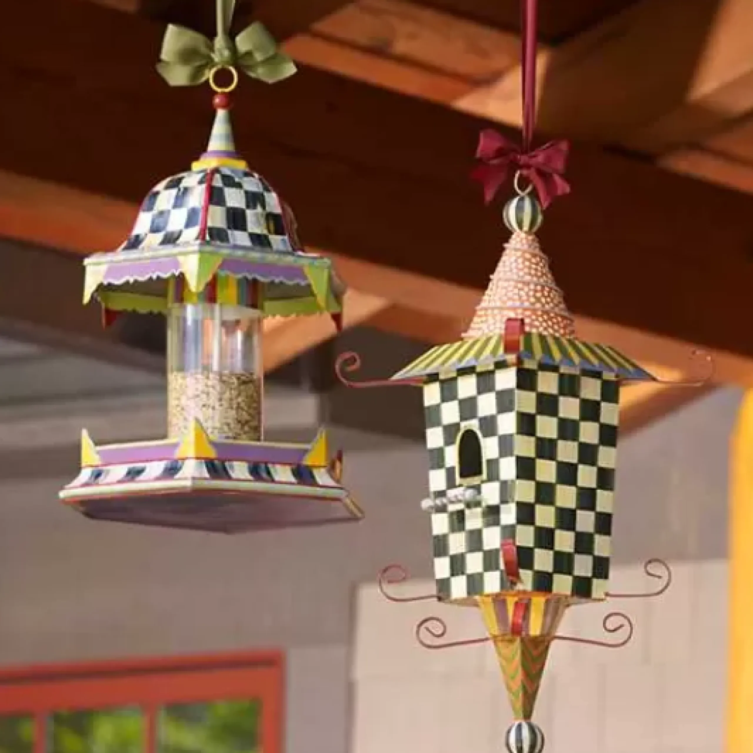 MacKenzie-Childs Pagoda Birdhouse< Spring|Outdoor
