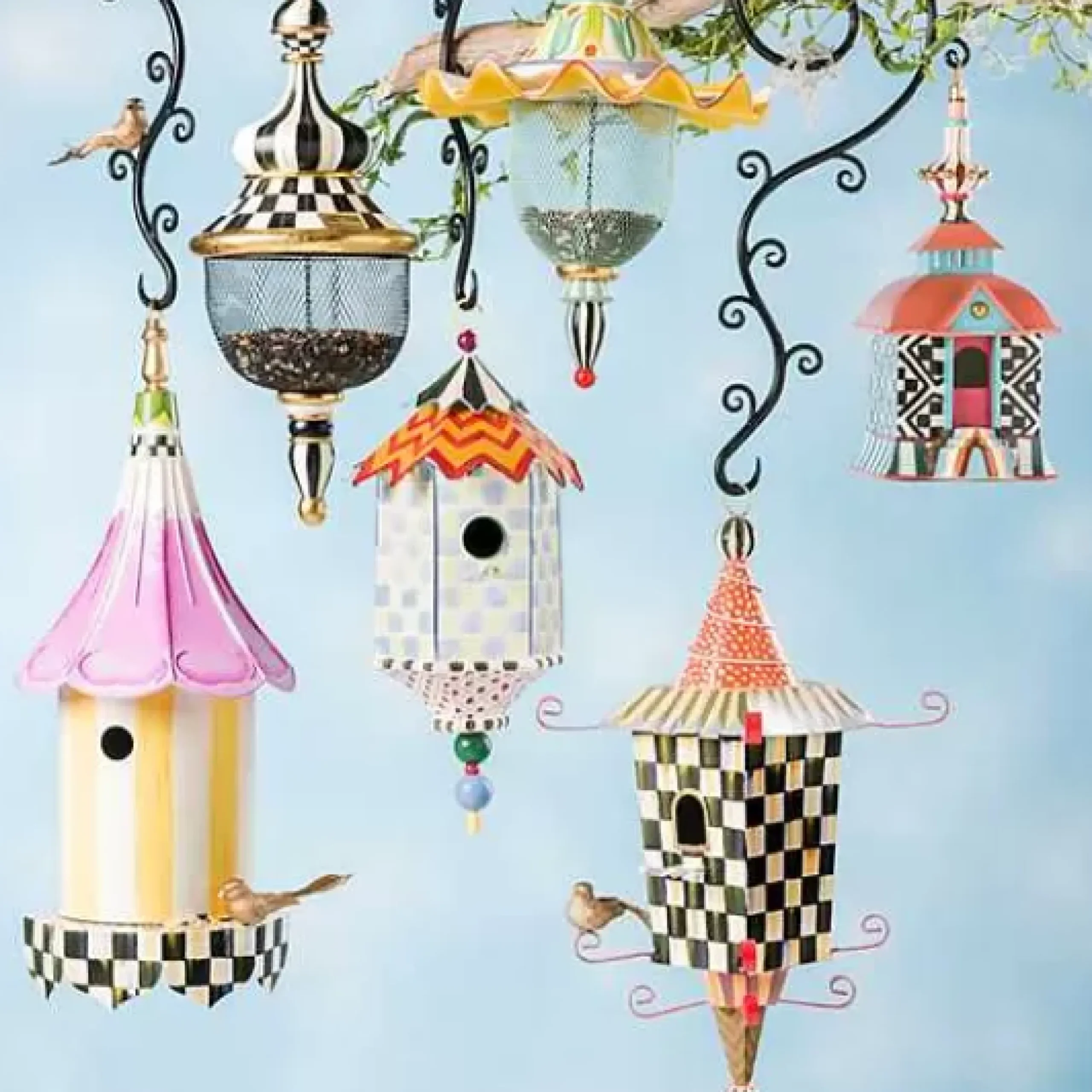 MacKenzie-Childs Pagoda Birdhouse< Spring|Outdoor