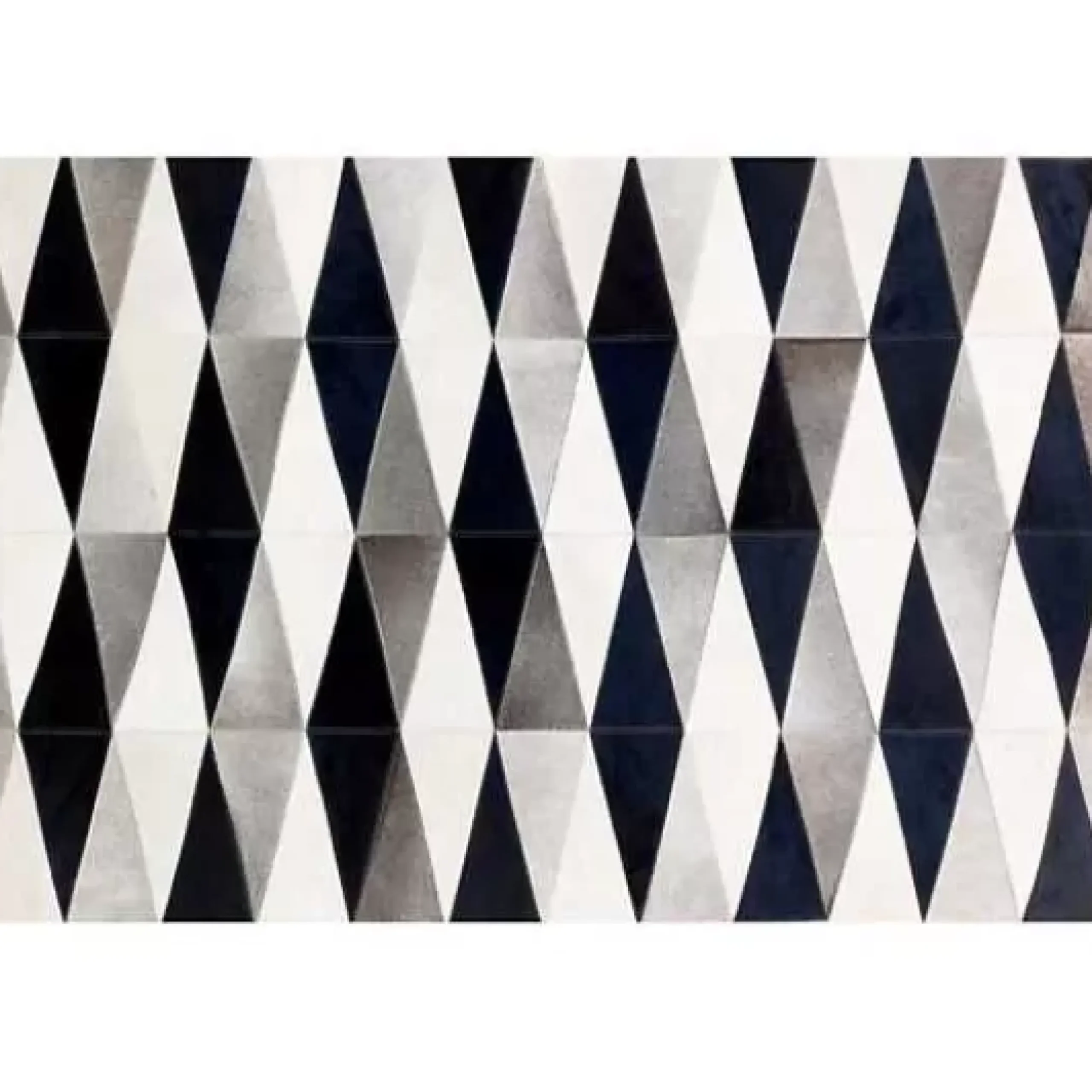 MacKenzie-Childs Parallelogram Hair On Hide 5' x 8' Rug< Rugs
