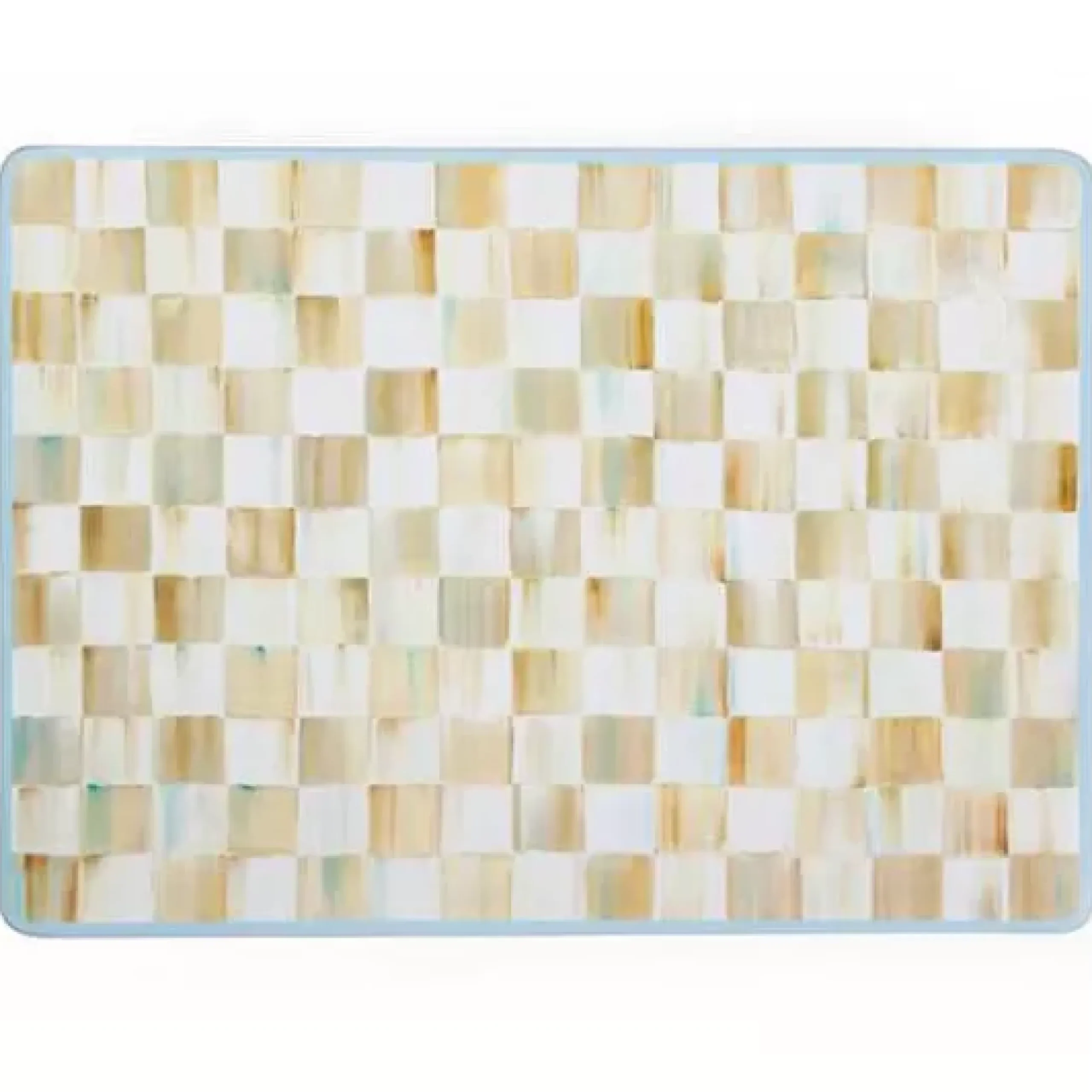 MacKenzie-Childs Parchment Check Cork Back Placemats, Set of 4< Table Accessories|Kitchen & Table Linens