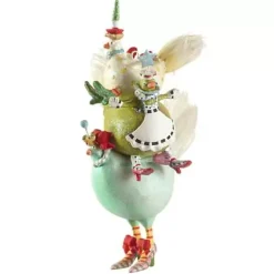 MacKenzie-Childs Patience Brewster 12 Days 3 French Hens Ornament< Holiday