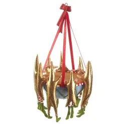 MacKenzie-Childs Patience Brewster 12 Days 9 Drummers Drumming Ornament< Holiday