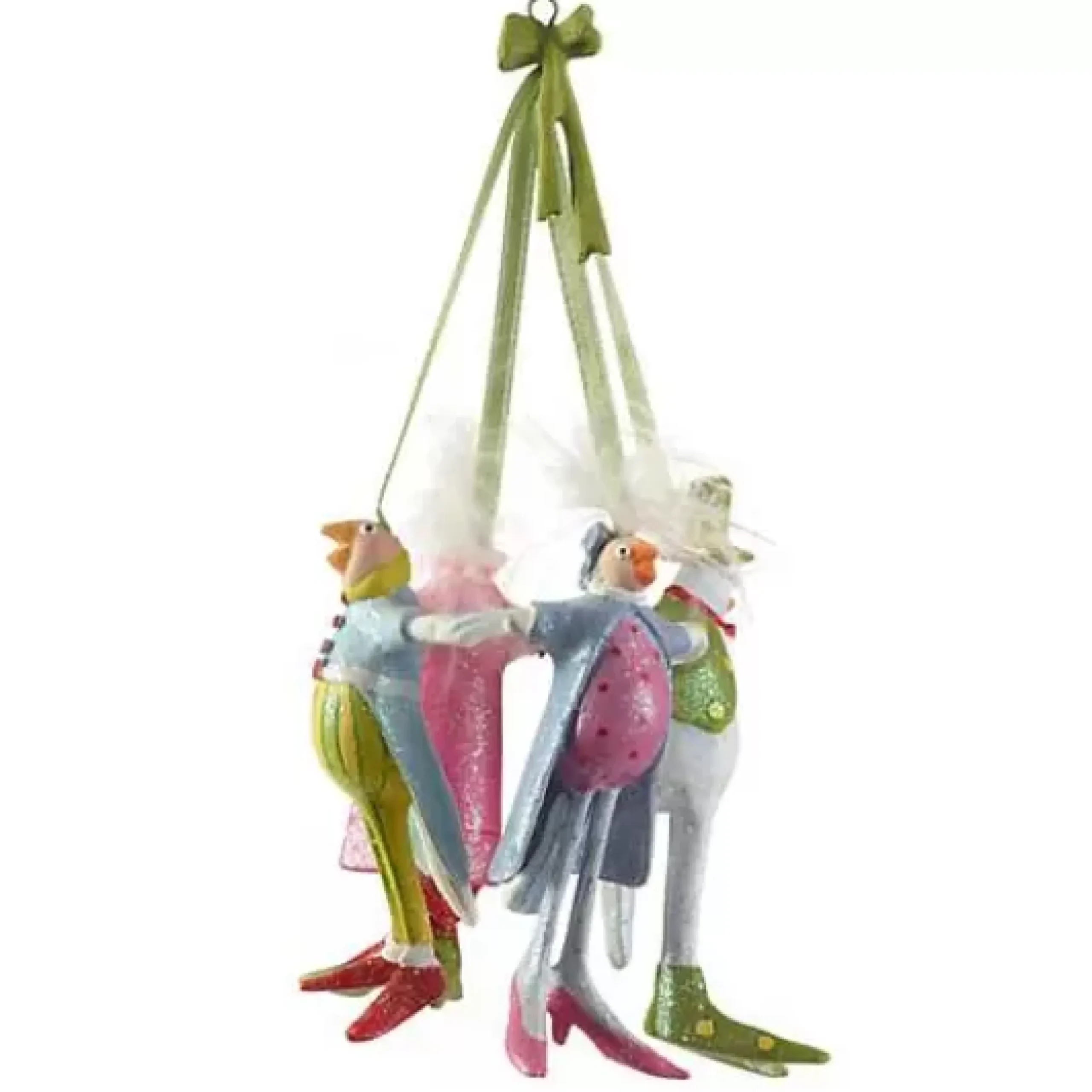 MacKenzie-Childs Patience Brewster 12 Days 4 Calling Birds Ornament< Holiday