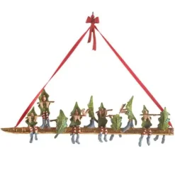 MacKenzie-Childs Patience Brewster 12 Days 10 Pipers Piping Ornament< Holiday