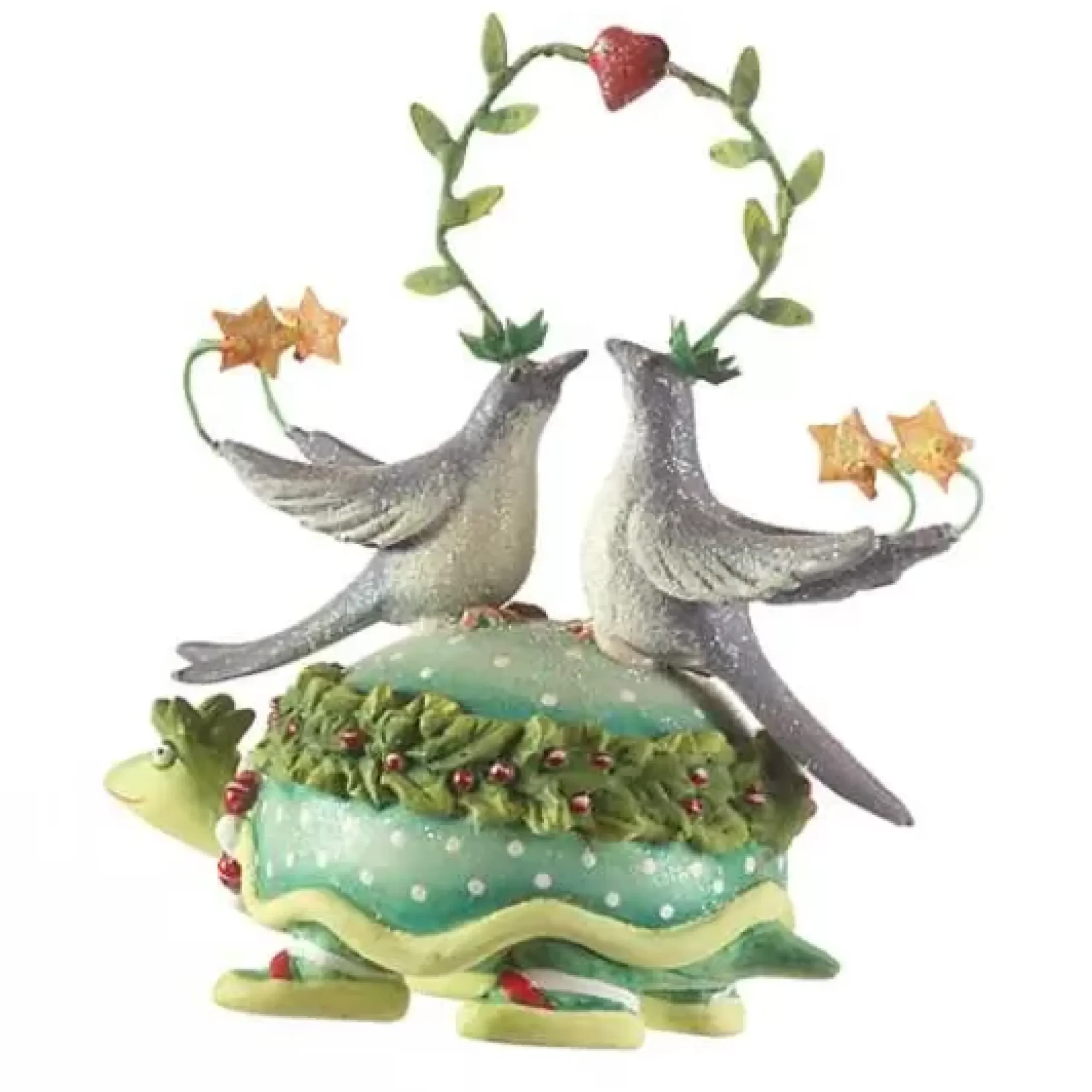 MacKenzie-Childs Patience Brewster 12 Days 2 Turtle Doves Ornament< Holiday