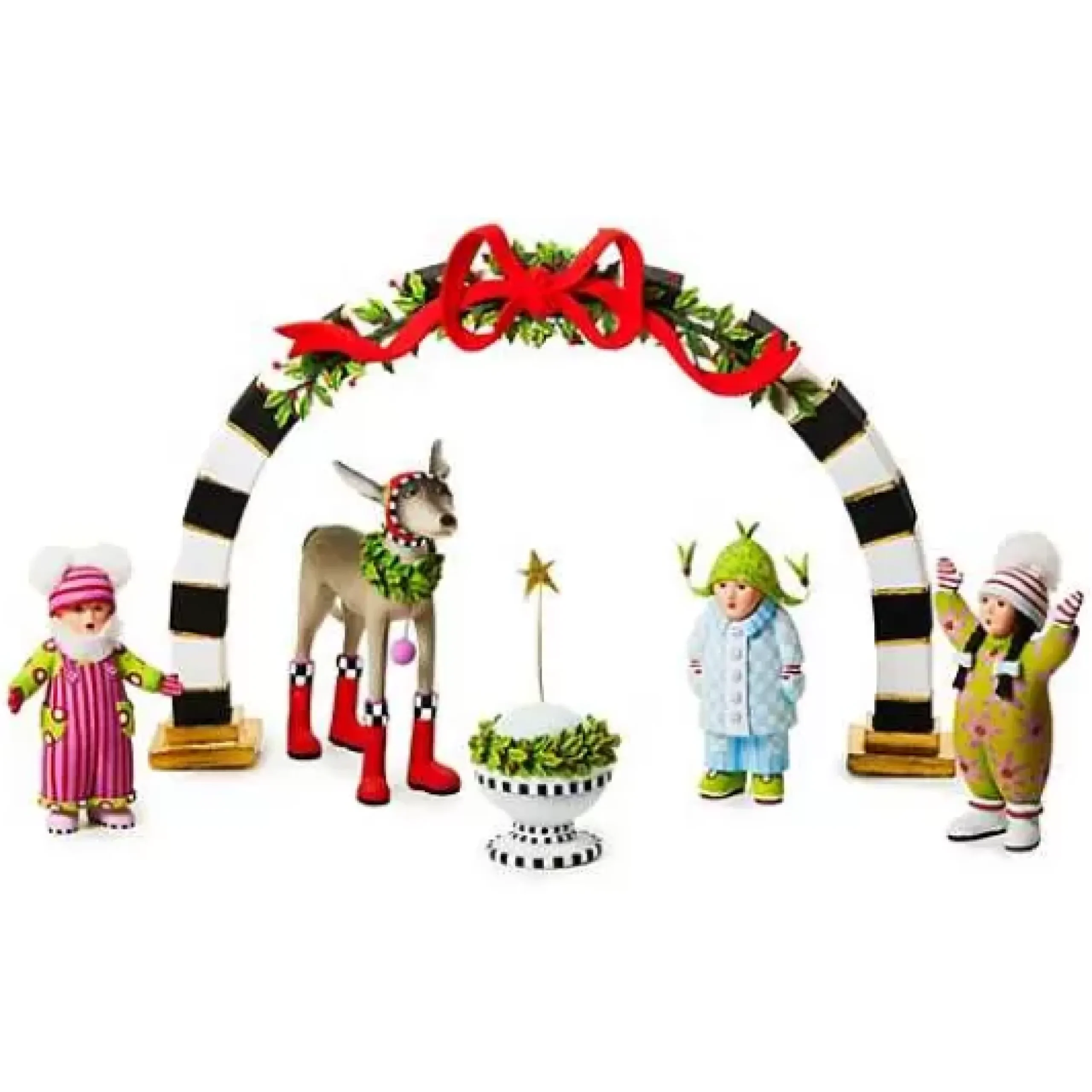 MacKenzie-Childs Patience Brewster Carolers 6-Piece Introductory Set< Holiday|Decor Sets